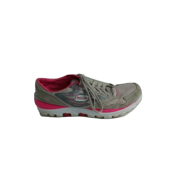 skechers womens pink sneakers